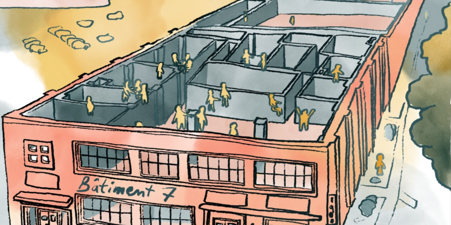 En quête d’autonomie. Une visite au Bâtiment 7